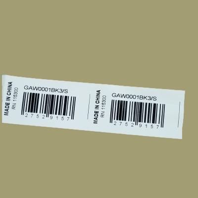 China Heat Resistant Made In China Top Quality Tape Barcode Printing Vinyl Sticker Paper for sale