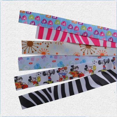 China Sustainable Custom Wholesale Polyester Satin Ribbon For Kids Clothes Packaging for sale