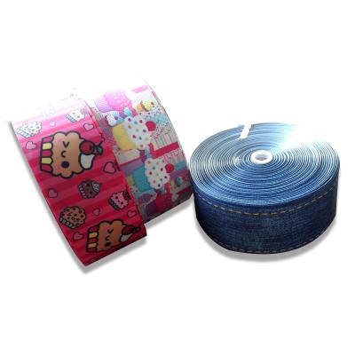 China Wholesale 75mm viable 3inch width custom grosgrain ribbon for sale