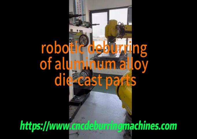 Aluminum Die-cast Parts Industrial Automated Robot Deburring Machine