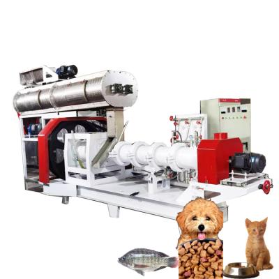 China Home Use Floating Pet Food Fish Feed Pellet Making Machine Pet Feed Extruder for sale