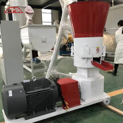 China Farms Sawdust Pellet Production Industrial Small Roller Driven Electric Wood Pellet Machine Capacity 100 Kg for sale