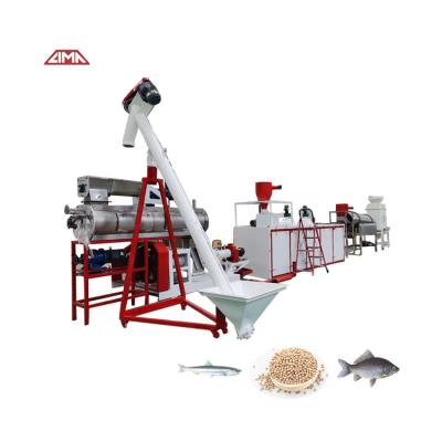 China Cost Effective Small Scale Aquatic Feed Production Plant Fish Feed Processing Production Line for sale