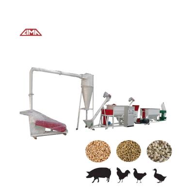 China Factory wholesale price poultry feed line 800kg-1t feeding production line for poultry for sale