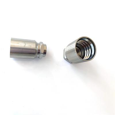 China Hydraulic Machinery Industry Hydraulic Hose Crimping Fitting 03310 Ferrules Corrugated Steel Sleeve Ferrule Hose Connector for sale