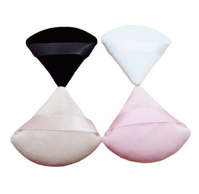 China Cotton Powder Puff Face Triangle Makeup Puff for Loose Powder Soft Body Cosmetic Foundation Sponge Mineral Powder Wet Dry Makeup Tool for sale