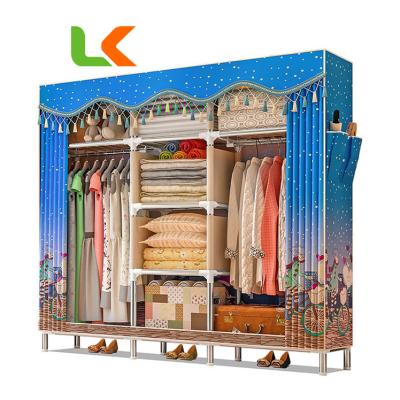 China (Size) Elegant Adjustable Bedroom Wardrobe Cabinet for sale