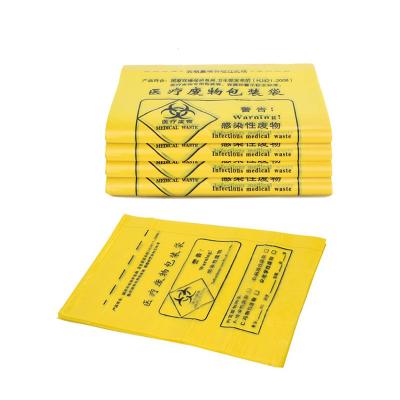 China China Disposable Medical Biohazards Waste Bags 100pcs 100l Waste Bags Used In Hospital for sale