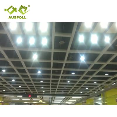 China Artistic False Ceilings Aluminum Grid Cell Suspended Open Ceiling for sale