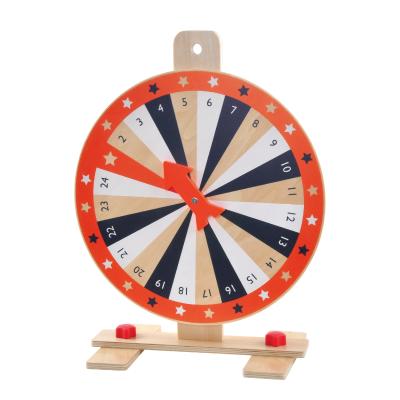 China Wooden Plywood Digital Turntable Clock Addition and Subtraction Math Toys for sale