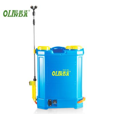 China Agriculture China Factory 16l Double Motor Electric Battery Backpack Sprayer Insecticide Spray Pump for sale