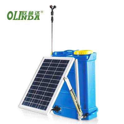 China Wholesale 12V Farming Backpack Insecticide Sprayer 18 Liter Solar Power Airless Sprayer Machine for sale