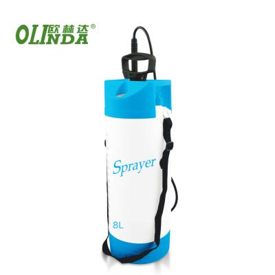 China orchard fruit tree plastic 5 pump 8L agricultural high pressure sprayer from china factory best price agriculture for sale