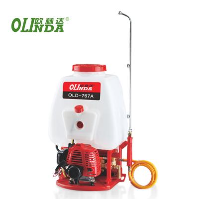 China Handy Agriculture Backpack High Quality Power OLD-767A Mist Fan Sprayer for sale