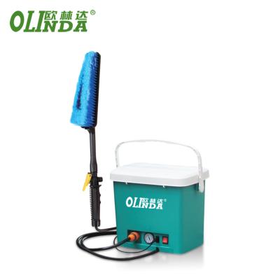 China Best Price Plastic Factory Portable Hand Washing Machine Car Washing Machine With Water Tank for sale