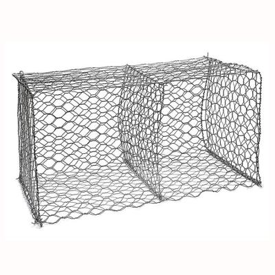 China Gabion 200x100x50 Galfan Welded Stone Gabion Cable Mesh Box Size 75x75mm Opening Galvanized Retaining Wall Price 2x1x0.5 Ganions for sale