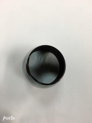 China Custom Processing Black Plastic Parts Circle Shell For Electronic Industry for sale