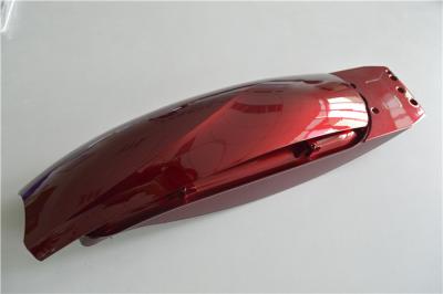 China Red Color Painting Free Plastic Parts , ABS PP Electronic Accessories for sale