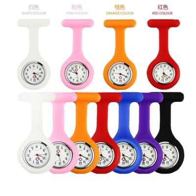 China Non-specific Cute Nurse Hang Watch Cheap Nurse Pocket Watch Silicone Nurse Watch for sale