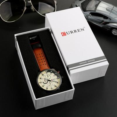 China Watch packaging top brand CURREN watch original watch box small CURREN watch box (not only sale) for sale