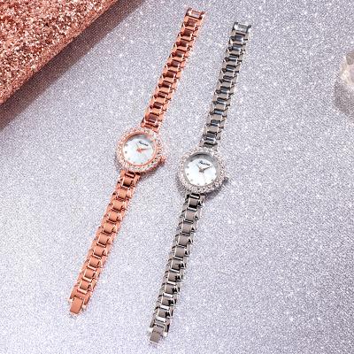 China Faxina 2019 new non-specific fashion women's watch strap set women's diamond rhinestone meteorite watch for sale