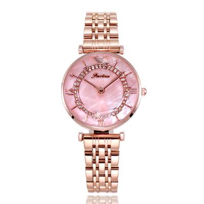 China Japan Mov't Lady Hours Fine Fashion metal strap clock girl's cute gift of the watch of the new stylish non-specific cutting women for sale