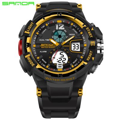 China SANDA New Children Watches LED Light Date Alarm Digital Watch Boy Gril Student Clock Gifts Hours for sale