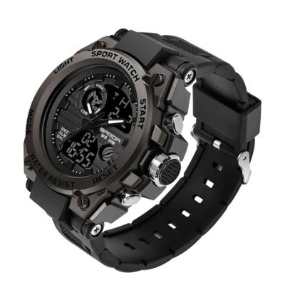 China Alarm Sanda Watch 739 Sport Brand Digital Men Electronic Wristwatches Style Male 2021 Waterproof Military Swim Digital Watch for sale