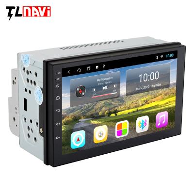 China Android 10 GPS Navigation 2DIN HD Autoradio WiFi USB FM 2 Automotive Din 7 Inch Audio Radio Stereo Car Multimedia Player for sale