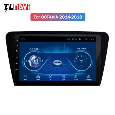 China 10.1 inch automotive for skoda octavia 2014-2018 android 10 full touch car dvd multimedia gps navigation system for sale