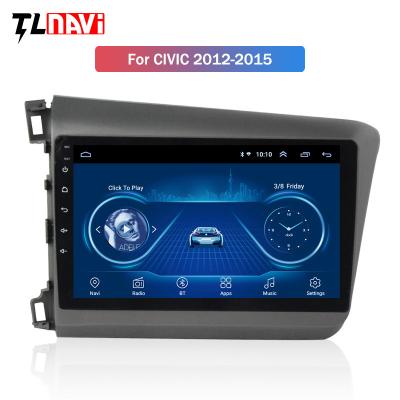 China 9 Inch Android 10 Automotive Vehicle Multimedia Car Dvd System For Honda Civic 2012-2015 Gps Navigation for sale