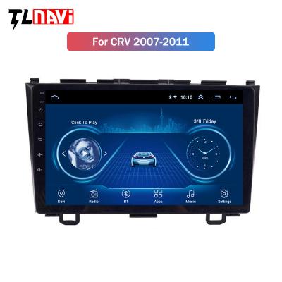 China 9 Inch Android 10 Car Automotive DVD Player For Honda CRV 2007-2011 Multimedia Gps Audio Navigation System for sale