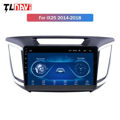 China Automotive 10.1 Inch Full Touch Screen Android 10 GPS Navigation For Hyundai IX25 2014-2018 Stereo System for sale