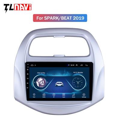 China 9 inch Android 10 Car GPS Navigation Automotive Radio For Baic Spark/Chevrolet Daewoo Matiz/Beat Auto Stereo 2018 2019 for sale