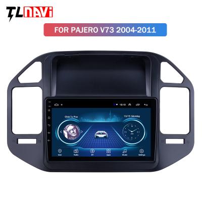 China Automotive Car Unit Stereo GPS Radio Head Navigation For Mitsubishi Pajero V73 Support Camera Car GPS Navigation DVD Player 2004-2011 for sale