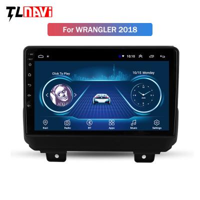 China Automotive For Jeep Wrangler 4 JL 2018 2019 Car Radio Multimedia VCR Android 10 GPS Navigations for sale