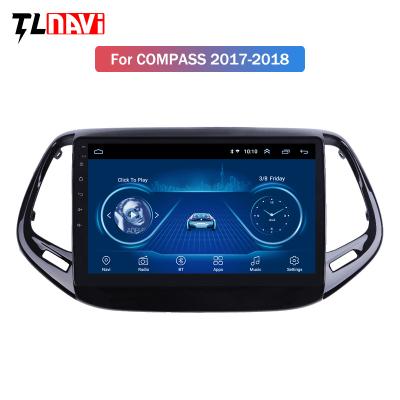 China 10.1 inch Automotive Android 10 for Jeep Compass 2017 2018 Car GPS Navigation Radio Audio Visual Multimedia Systems for sale