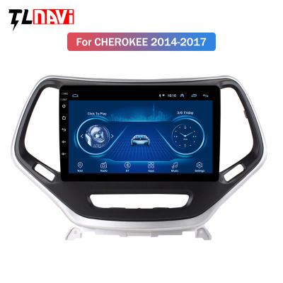 China Full Touch Screen 9 Inch Car Android 10 Automotive Multimedia Player For 2014-2017 Jeep Cherokee GPS Navigation for sale