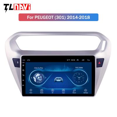 China Automotive Car Radio For Peugeot 301 Citroen Elysee Android 2014-2018 10 HD Multimedia Player 9 Inch GPS Navigation for sale