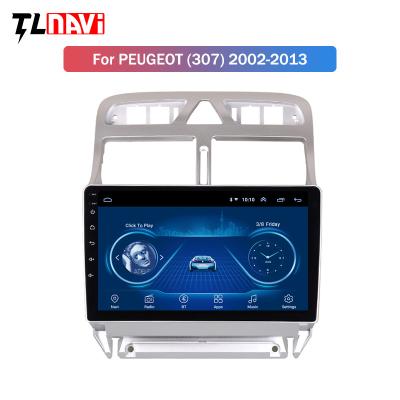 China Automotive Android 10 Car DVD VCR GPS Navigation Multimedia For Peugeot 307 Radio 2004-2013 for sale