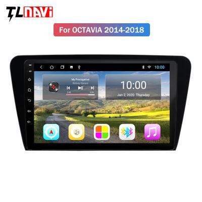 China Automotive 2G RAM 10.1 inch for skoda octavia 2014-2018 android 10 full touch car dvd multimedia gps navigation system for sale