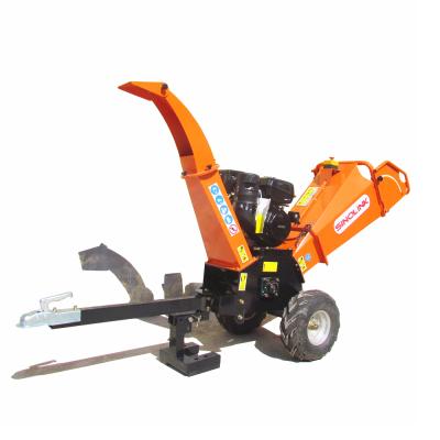 China Cultivate GS120 Wood Chipper Wood Chipper Shredder Machine / Garden Wood Chipper Machine Petrol Machine for sale