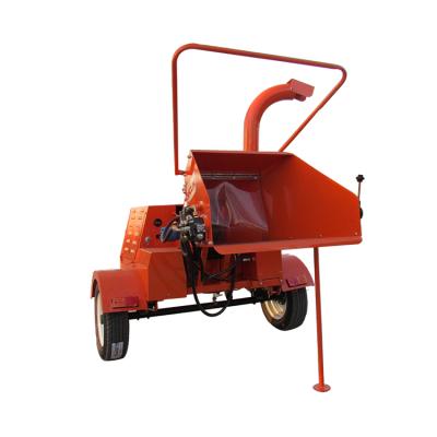 Cina Garden Diesel Farms Log Farms Wood Chipper Shredder Forestry DWC 22 HP Hydraulic Power in vendita