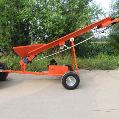 China Attachment Atv Wooden Chip Log Firewood Roller Conveyor Stainless Steel Tractor Mounted Bottle Hauler à venda