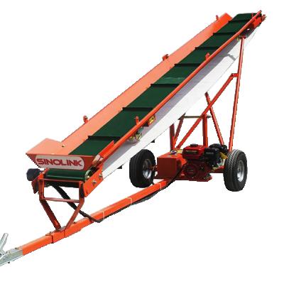 China Chip Conveyor Belt Price Atv Fire Resistant Lumber Loading and Unloading Log Lumber Firewood Timber Conveyor à venda