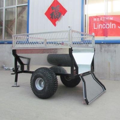 Κίνα ATV Trailer Atv Log Winch Arch Carrier Farm Galvanized Tilt Cargo Tractor Tilting Trailer 3 Ton Garden Trailer προς πώληση