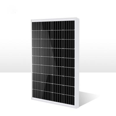 China Solar Power System 100W Solar Battery Charger Portable Solar Panel With USB Outputs For Phones for sale