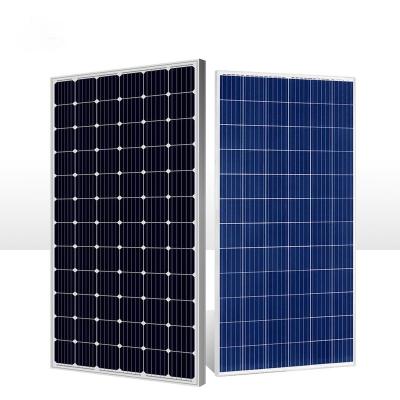 China Solar Power System Mono Solar Panel Half Cell PERC 330W 340W 350W 360W Solar System For Solar Panel Air Conditioner for sale