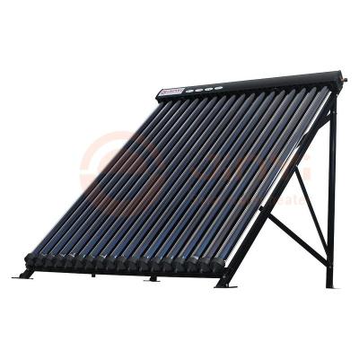 China Europe Solar Keymark Glass High Performance Certified Heat Pipe Tube 30 Tubes Evacuated Solar Collector For Solar Project for sale