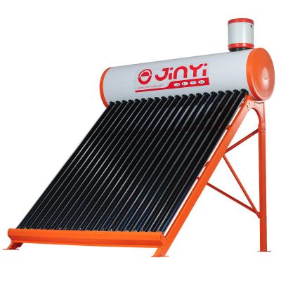 China Stainless Steel Low Price JNG-24 250L Unpressurized Color Steel Solar Hot Water Heater For Hotel for sale